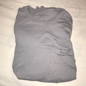 Long Sleeve grey VineYard Vines Tshirt